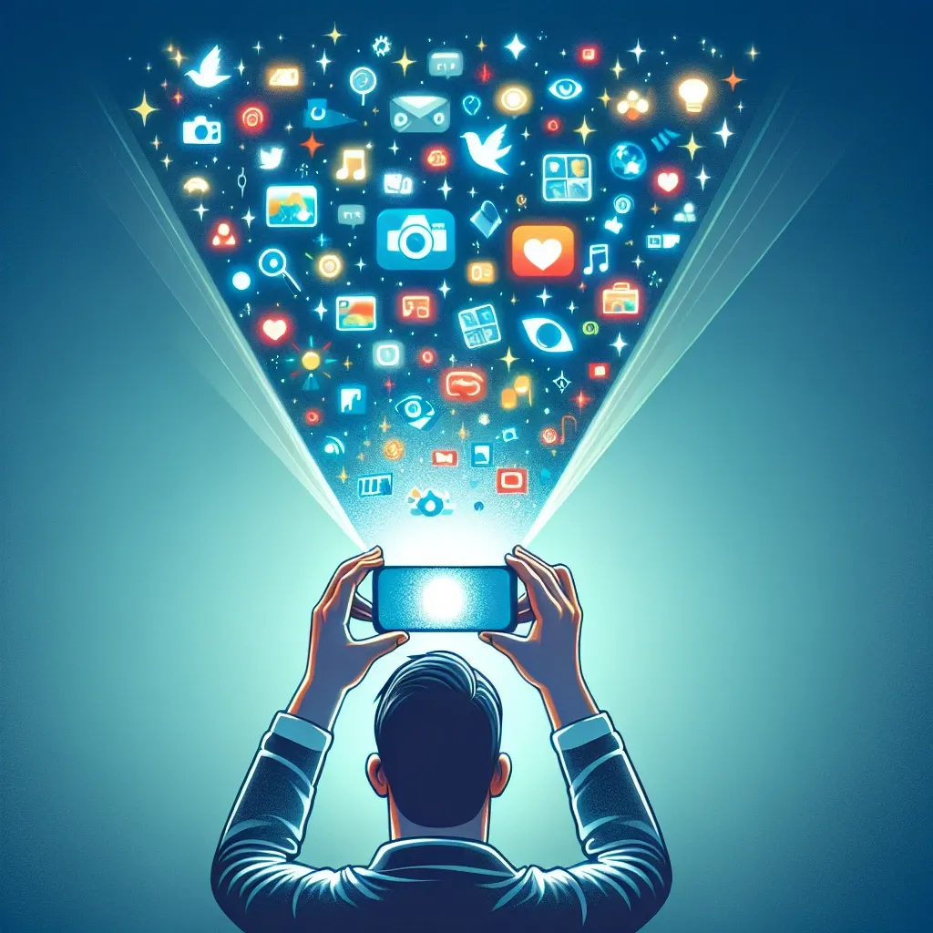 "Ilustrasi panduan lengkap untuk melihat Stories dan postingan Instagram tanpa akun, menampilkan tampilan Instagram di perangkat mobile dengan antarmuka yang jelas."