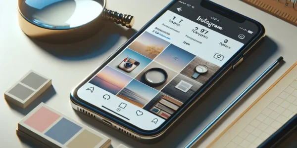"Ilustrasi panduan lengkap tentang cara melihat Story dan Postingan Instagram tanpa aplikasi, menampilkan tampilan layar Instagram dengan ikon pengguna dan gambar Story."