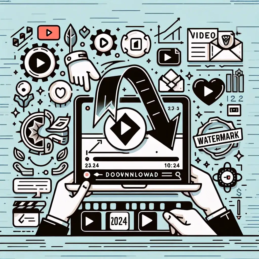 "Step-by-step guide on how to download TikTok videos without watermark in 2024, featuring visual instructions and tips."